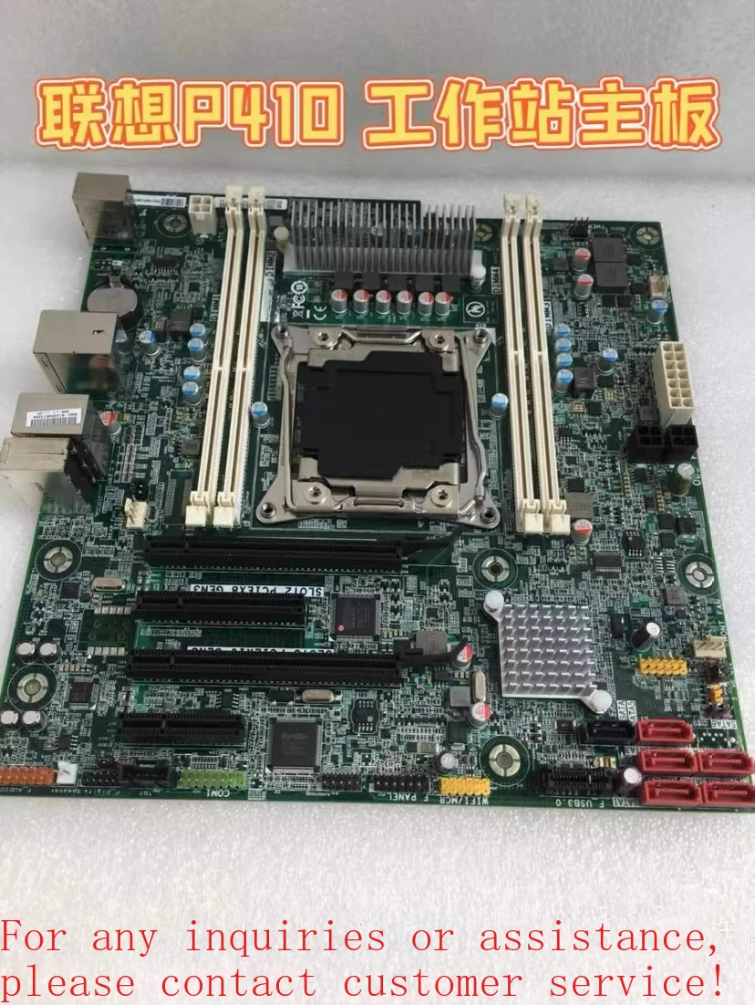 For Lenovo ThinkStation P410 workstation main board 00CF993 C612 support E5 V3 V4 100% detection.