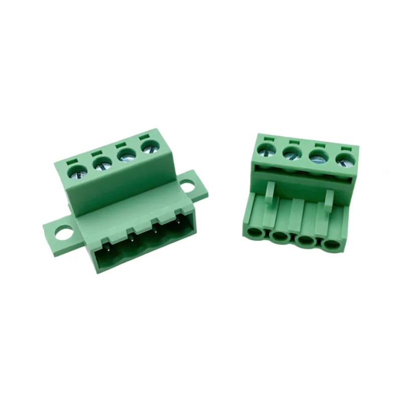 10Pcs Aerial Butt Welding Type 2EDGRKC-5.08mm Parafuso Plug-In 15EDGRKC Conector De Parafuso Dlocos Terminais