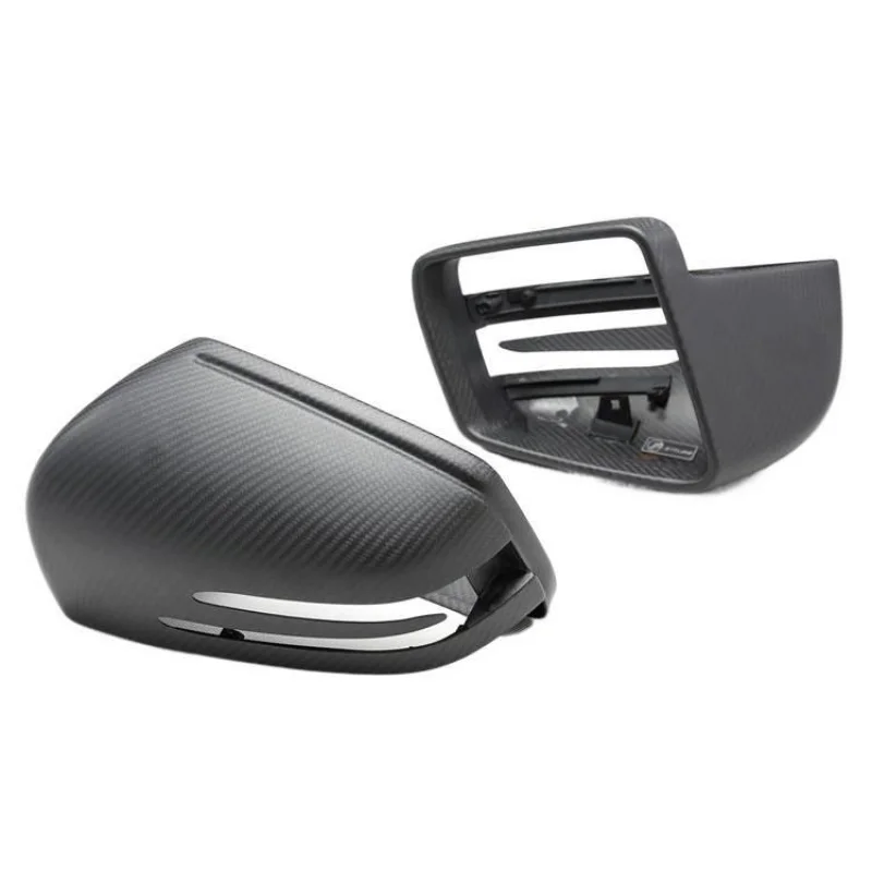 

Suitable for Mercedes-Benz A B C E S CLA CLS GLA/K-Class W204 Dry Carbon Fiber Rearview Mirror Cover