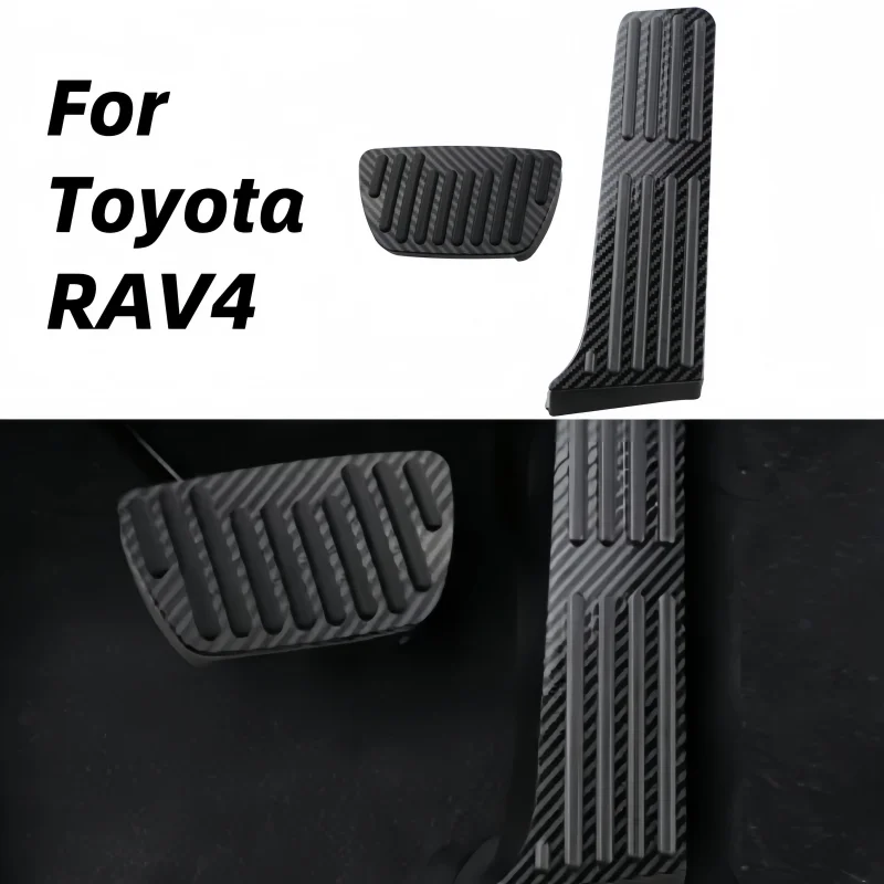 

Чехол на педаль автомобиля для Toyota RAV4 RAV 4 XA50 2019 2020 2021 2022, подставка для ног топливного тормоза, чехол на педаль, автоаксессуары