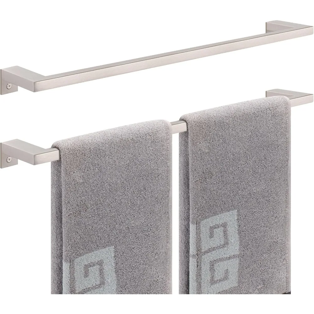 

Вешалка для банных полотенец, аксессуары для ванной Сверхмощная вешалка для полотенец для душа из нержавеющей стали, настенный держатель для полотенец для ванной комнаты, кухни