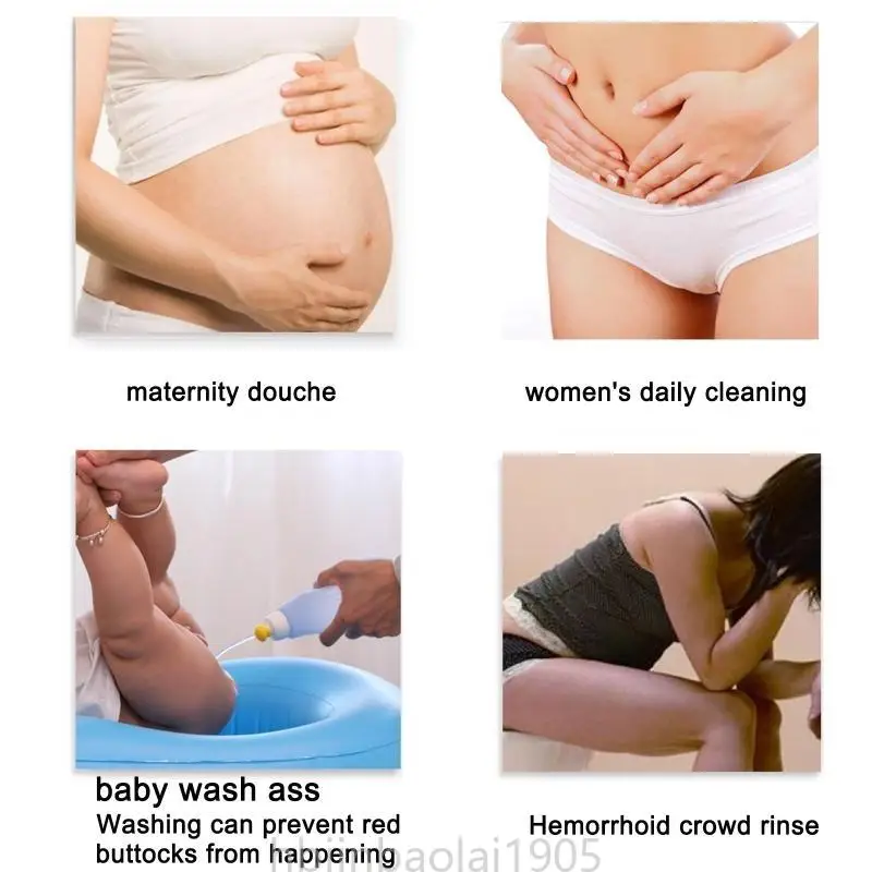 

E74E 350 мл портативная бутылка для путешествий для очистки после личного рождения