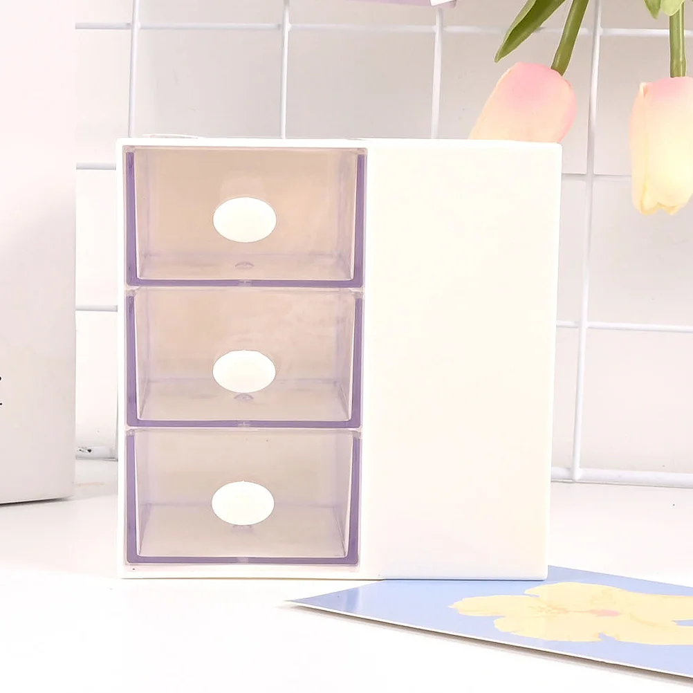 

Multi-Layer Desk Organizer With Drawers For Stationery Desktop Drawer Style Storage Box, Tabletop Organizer Case, Home Office