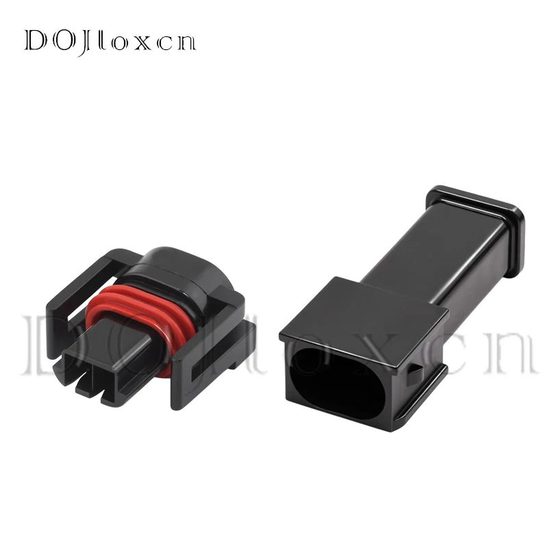 1/5/10/20/50 Sets 2 Pin Male Fmale Socket Fuel Injector Solenoid Valve Position Plug Car Waterproof Connector For CAT