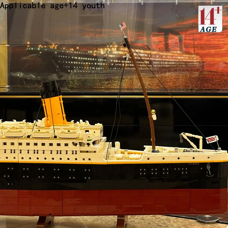 

Новинка 2026 года: конструктор 9090 деталей, модель 10294 «Титан», 3D-модель круизного лайнера, подарок детям на Рождество