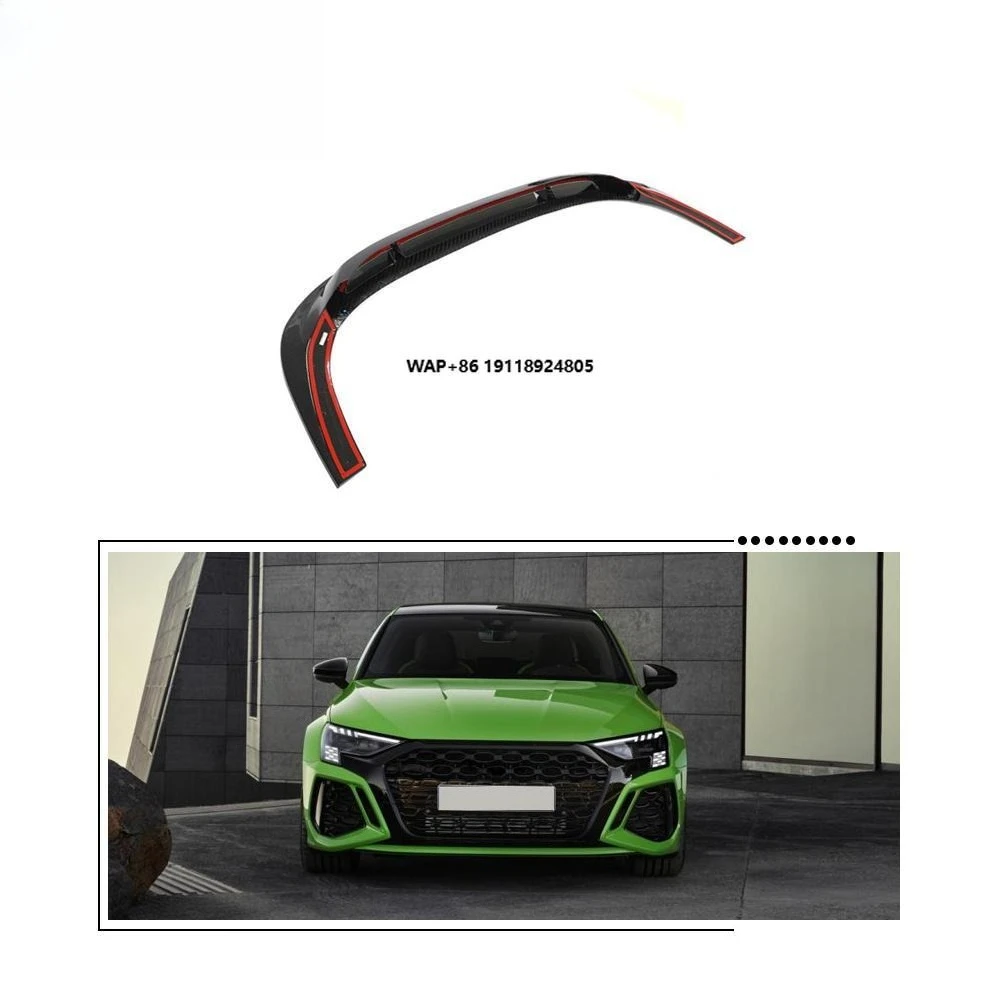 

Pre-preg Carbon Fiber Front Bumper Lip Splitter for RS3 Sedan 4-Door 2022
