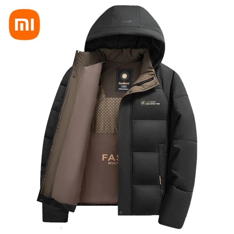 Xiaomi Romon Graphene Men\'s Cotton Jackets Versatile Hooded Short Section Down Winter New Warm Clothing Men\'s Cotton Clothing