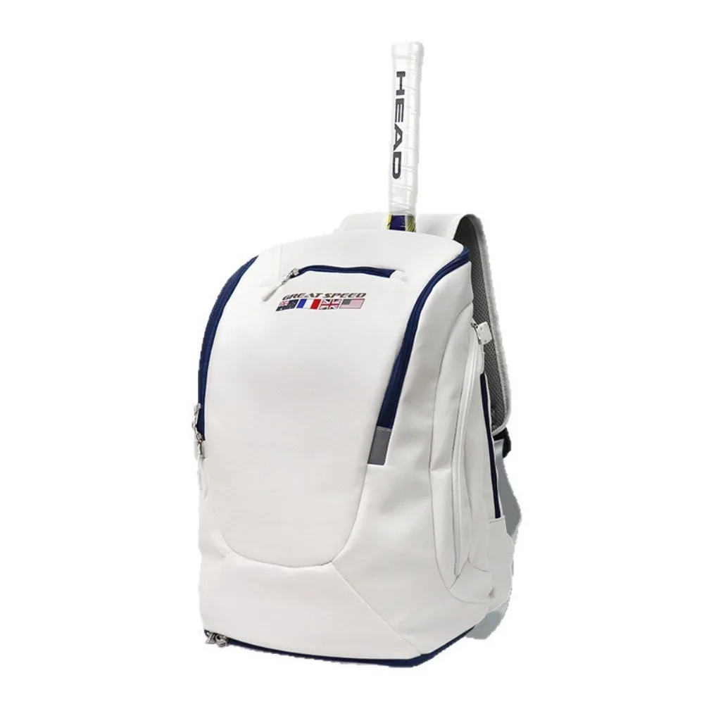 High-value tennis bag, badminton bag, shoulder 2 packs, independent shoe compartment for men and women