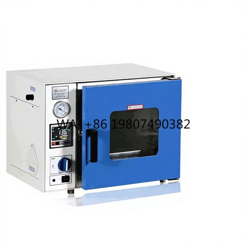 Stainless Steel Vertical Vacuum Oven, Desktop Automatic Drying Baking Machine, Industrial Customizable Equipment