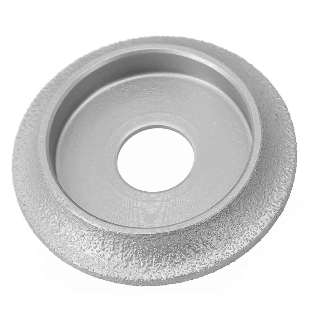 

3inch Grinding Wheel Demi-bullnose Wheel For Arc Grinding Dry Or Wet Use Effortless Operation High Manganese Steel