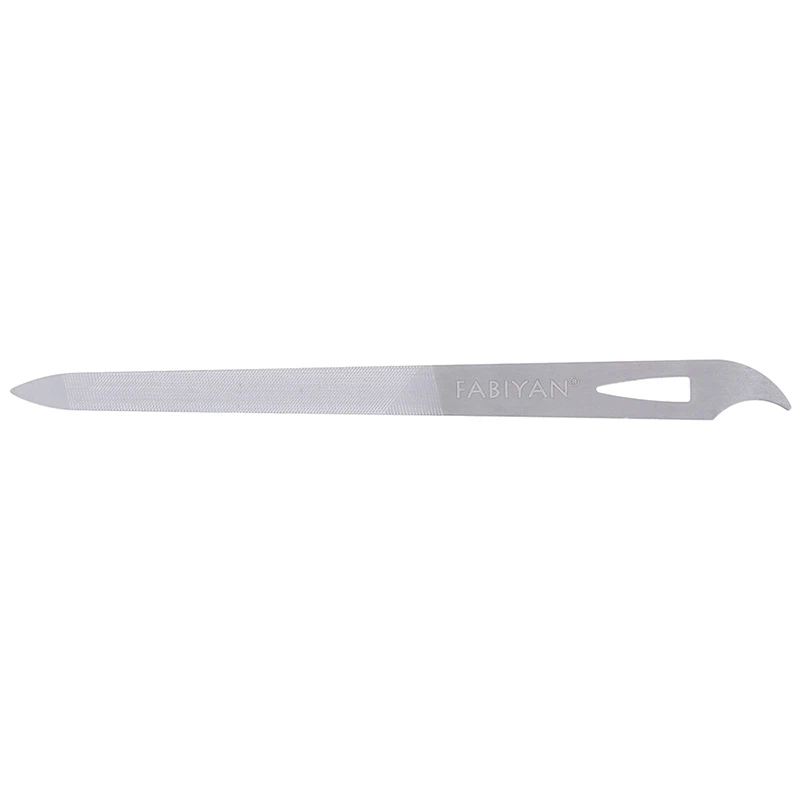 Hot Sale 1 Pcs Stainless Steel Nail File Double Sides Thick Nails Pedicure Manicure Tools