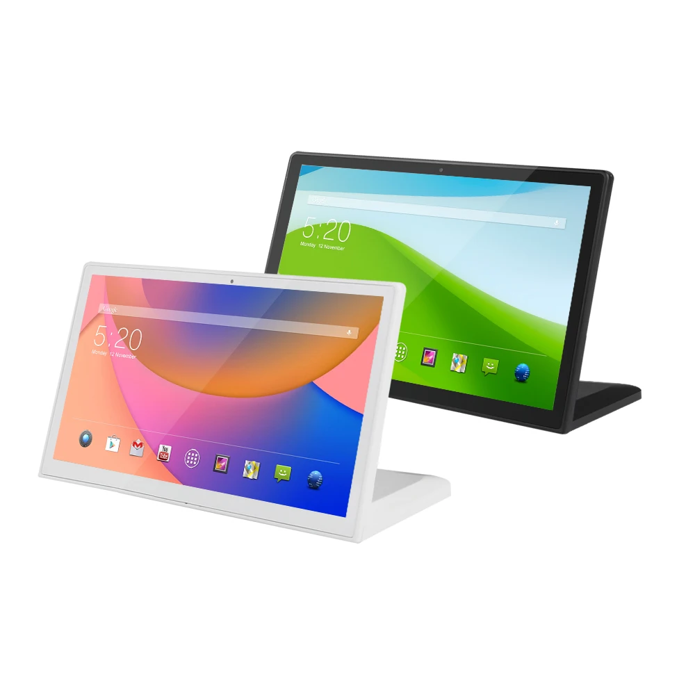 8.0-10.1-13.3-15.6 polegadas restaurante toque pedido menu eletrônico tablet pos tudo-em-um, android 11/13, multi-interface, oem