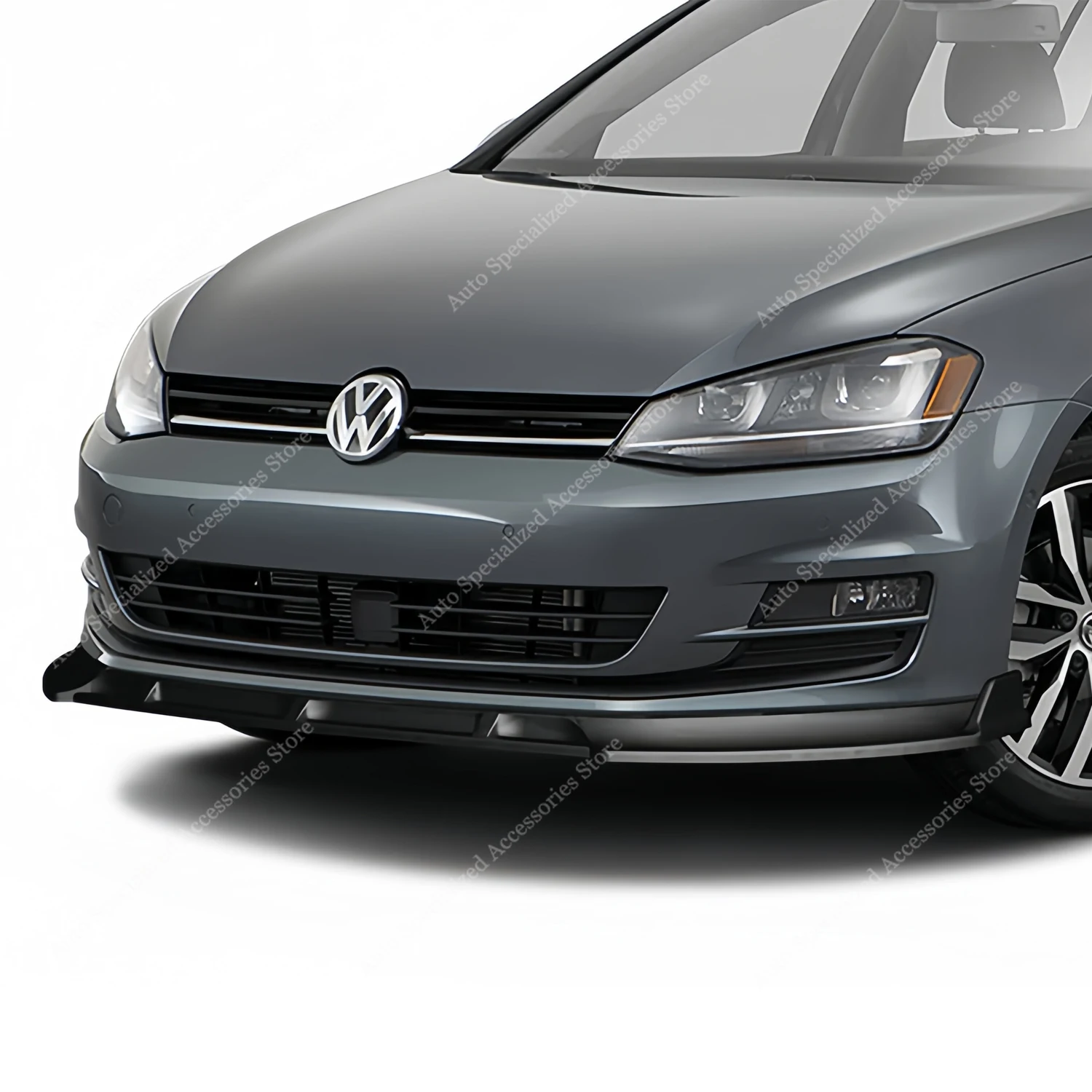 For VW Golf MK7 Standard Front Bumper Lip Spoiler Splitter Diffuser Golf 7 TSI TDI MPI Basic 2013-2017 Pre-Lci Bodykits Tuning