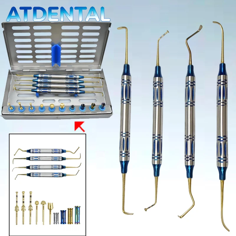 

Комплект для подъема зубной пазухи с лифтами, сверлами и пробками для имплантатов — профессиональный набор инструментов для максимальной хирургии для имплантатологии