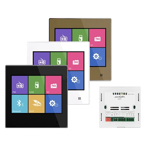 

Screen Home au,dio Amplifier Commercial Smart Home Android Mini Wall Amplifier
