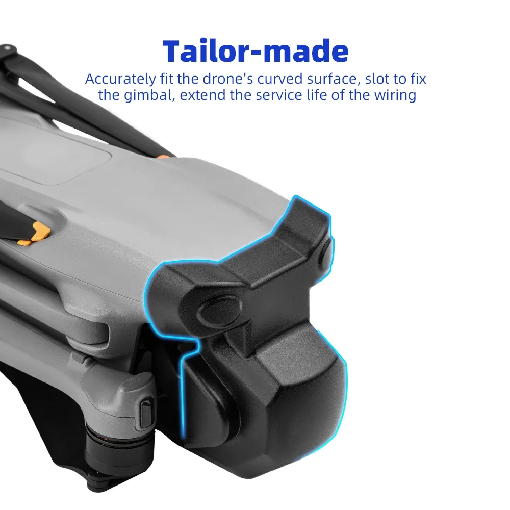 BRDRC-Protecteur de cardan pour DJI Air 3, capuchon d'objectif de caméra à dégagement rapide, coque anti-rayures, accessoires de protection de importateur