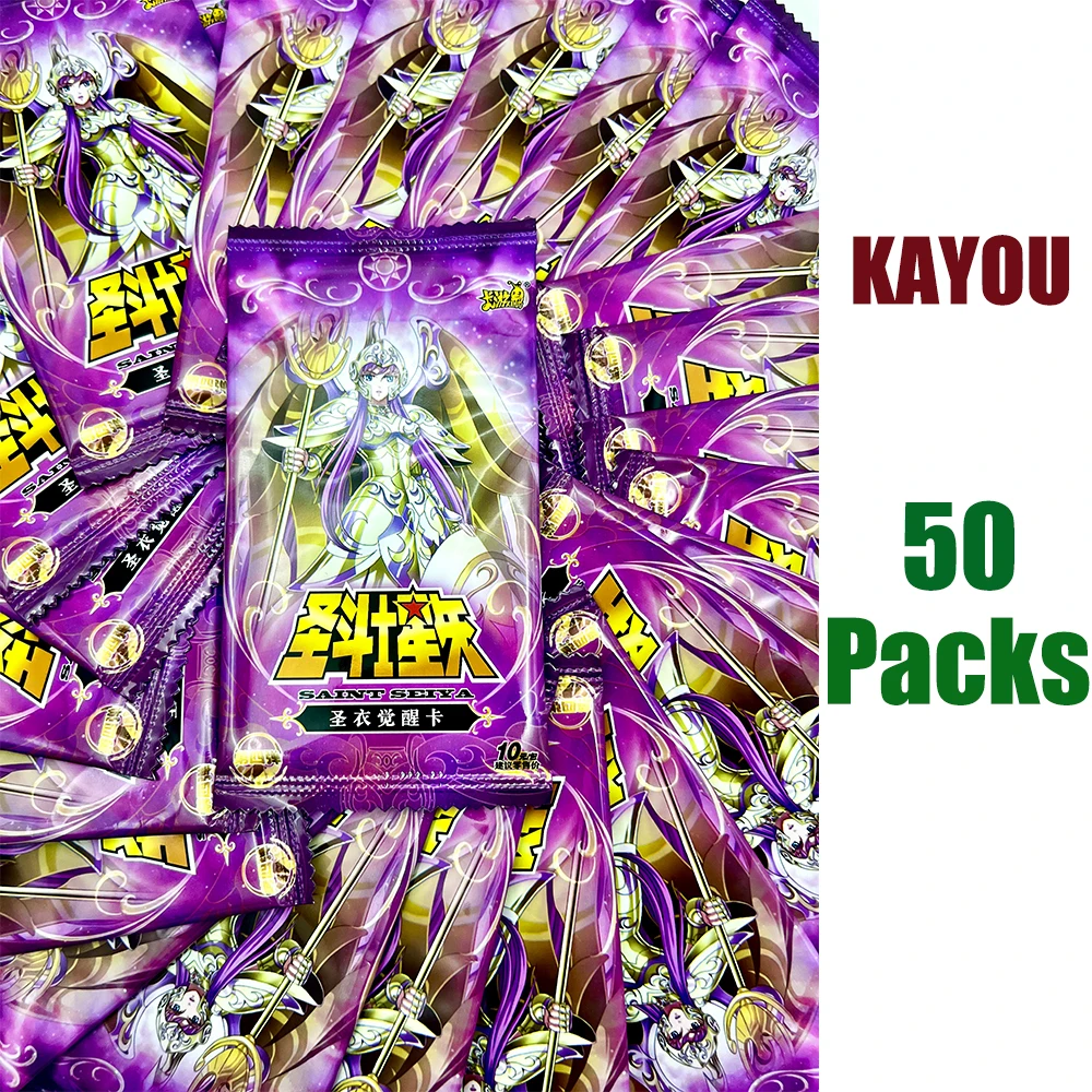 การ์ดเคียว ซานต์เซย่า 50 แพ็ค ระดับ 4 คลื่นที่ 3 ไม่มีกล่อง การ์ดอนิเมะ TCG อาเธน่า มาริน ไชนา การ์ดสะสม ของเล่นและงานอดิเรก ของขวัญ
