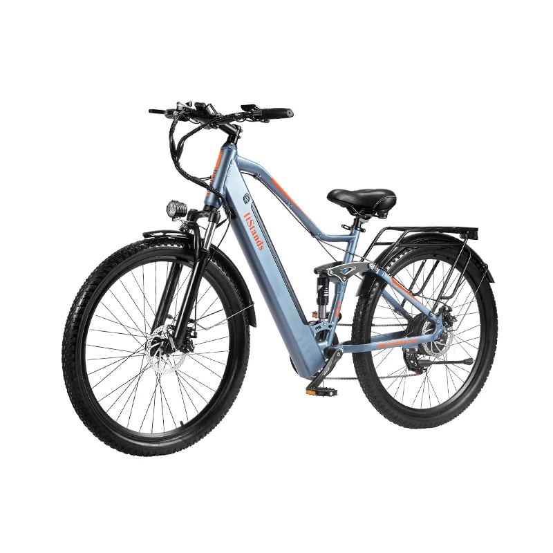 BURCHDA X27 City E-Bike 27,5 Zoll Elektrofahrrad 48V 17,5AH Lithium-Akku Elektro-Mountainbike Motorrad für Erwachsene