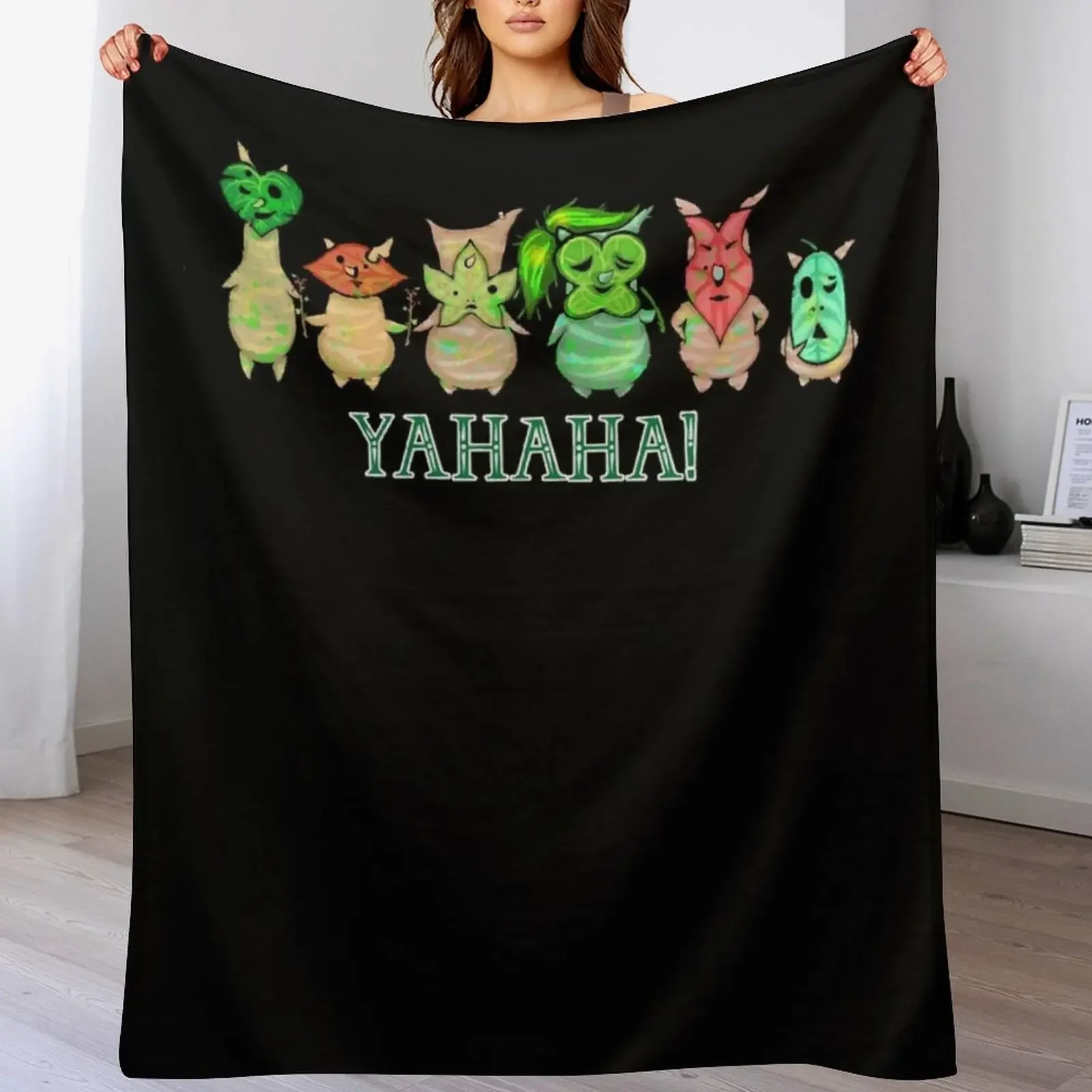 Korok Throw Blanket Beautifuls Bed Fashionable Flannel Blankets