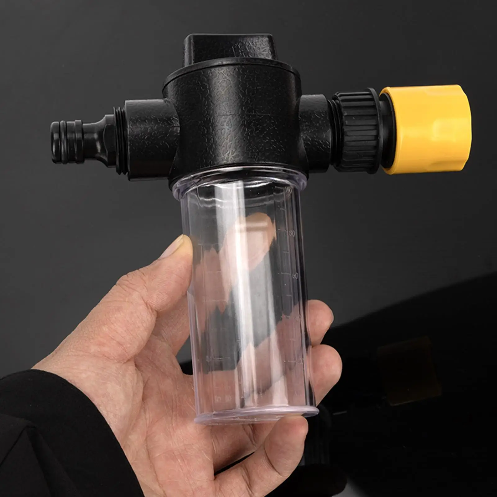 Household Multifunctional Car Washing Water Gun 100ml Snow Foam Bottle Lance Sprinkler Foam Car Wash Hose Nozzle Water Jet Gun