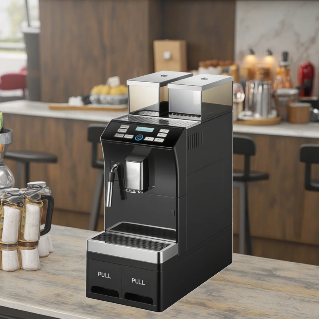 Fully Automatic Commerical Coffee Maker Bean To Cup cappuccino Espresso Coffee Machine For Cafe #5