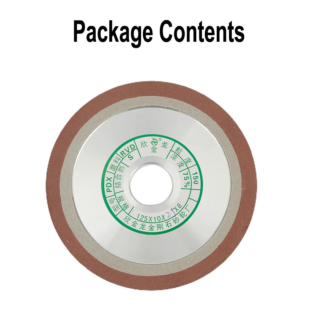 

Grinding Wheel for Hard Materials Suitable for Milling Cutters with Resin Bond Technology 5 and 6 Inch Options