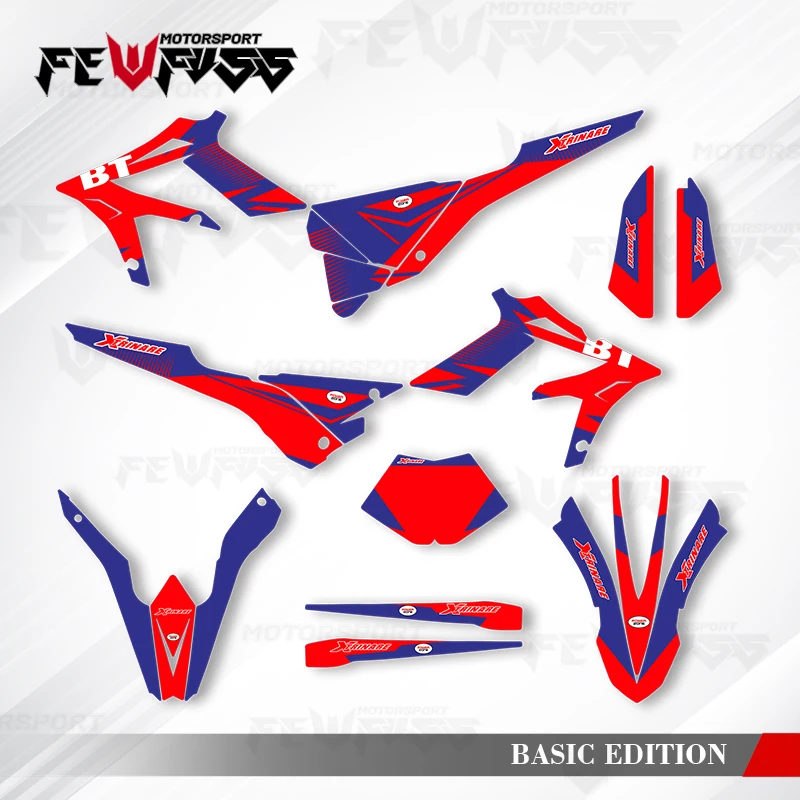 

Графические наклейки Fewfuss, наклейки на мотоцикл, фон на заказ для BETA Xtrainer 2015, 2016, 2017, 2018, 2019, 002