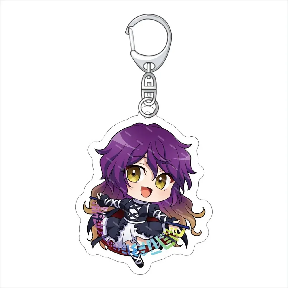 Porte-clés en acrylique, projet TouHou personnalisé, périphériques d'anime, Version Q, dessins animés mignons, sac à dos créatif, pendentif, bijoux cadeau pour fille, bricolage