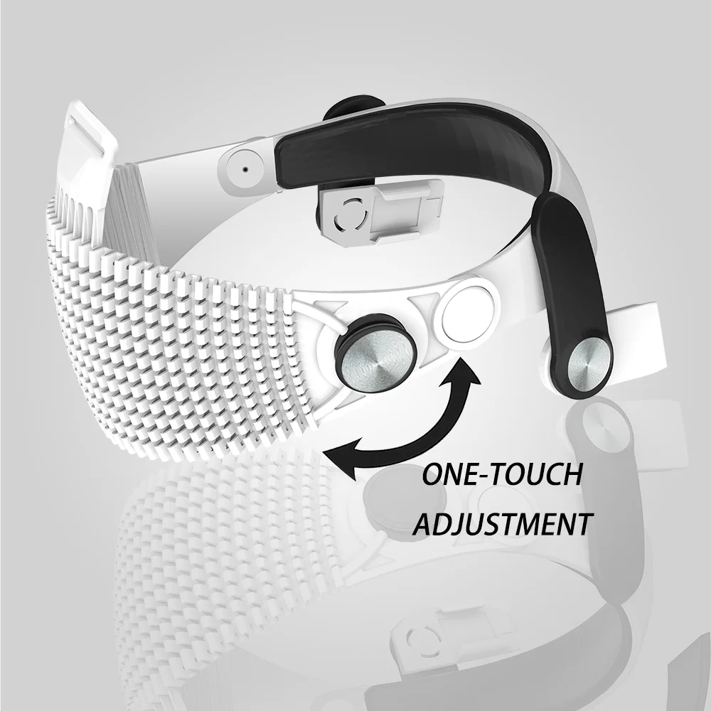 

Head Strap For Meta Quest 2 Breathable ultra lightweight adjustable soft headband Replacement Strap Headband VR Accessories
