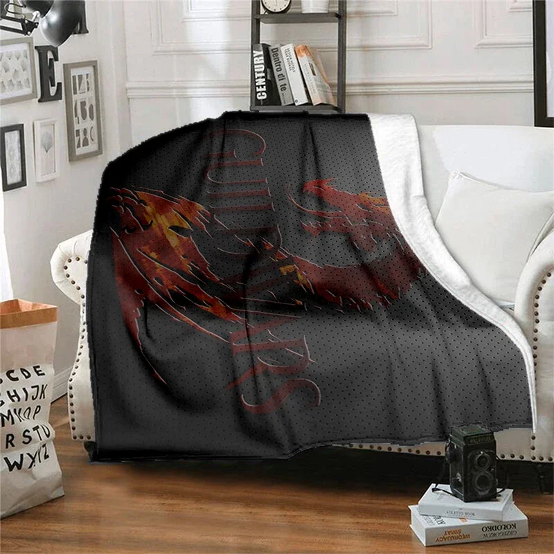 Game Guild Wars MMORPG Magic Blanket Children's High Quality Flannel  Soft and Comfortable Home Travel Blankets