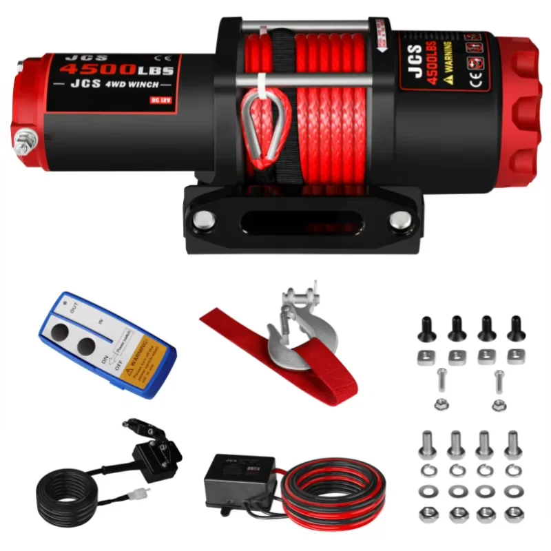 

4500LBS Electric Winch for ATV UTV Motorcycle Trailer Boat