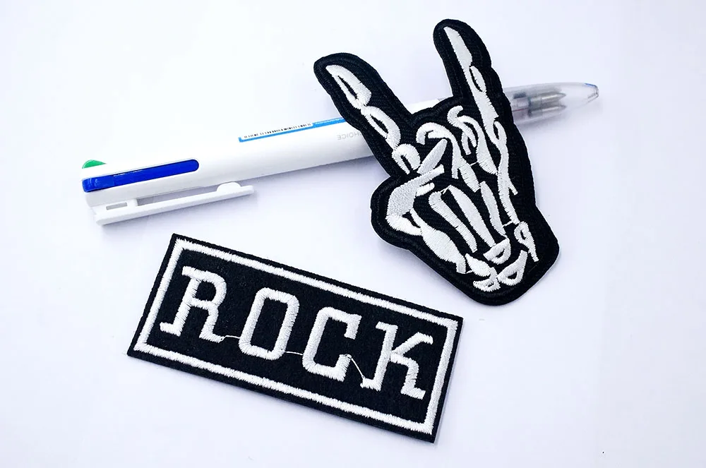 Band ROCK PUNK Stoffaufnäher zum Aufbügeln, Dekoration für Kleidung, Applikationen für Bekleidung, Heavy Metal – Detail 23
