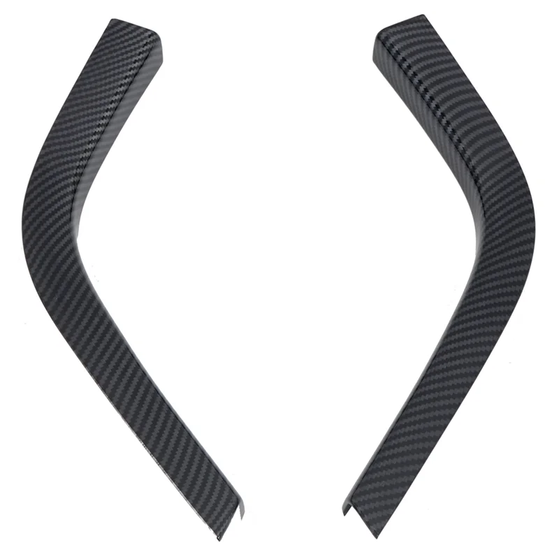 Car Carbon Fiber Center Console Side Gear Shift Panel Strip Decorative Cover Trim for Subaru WRX / WRX STI 2015-2020