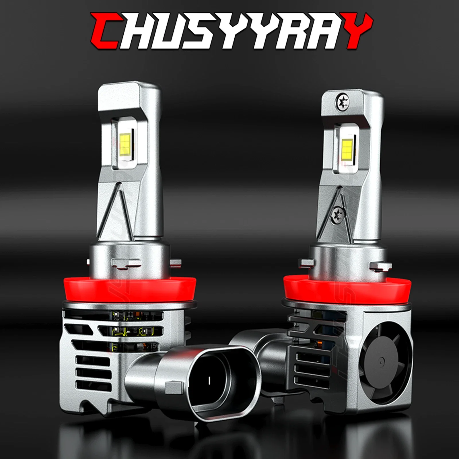 For Kawasaki ZX6r 2008 2009 2010 2011 2012 2x LED Headlights High/Low Beam Bulbs