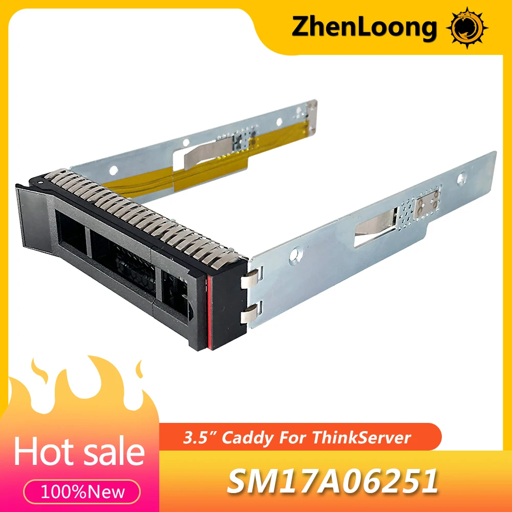 

ZhenLoong 3.5" SAS SATA Hard Drive HDD Tray Caddy For Lenovo ThinkServer SR650 SR550 SR570 SR590 ST558 ST258 SM17A06251