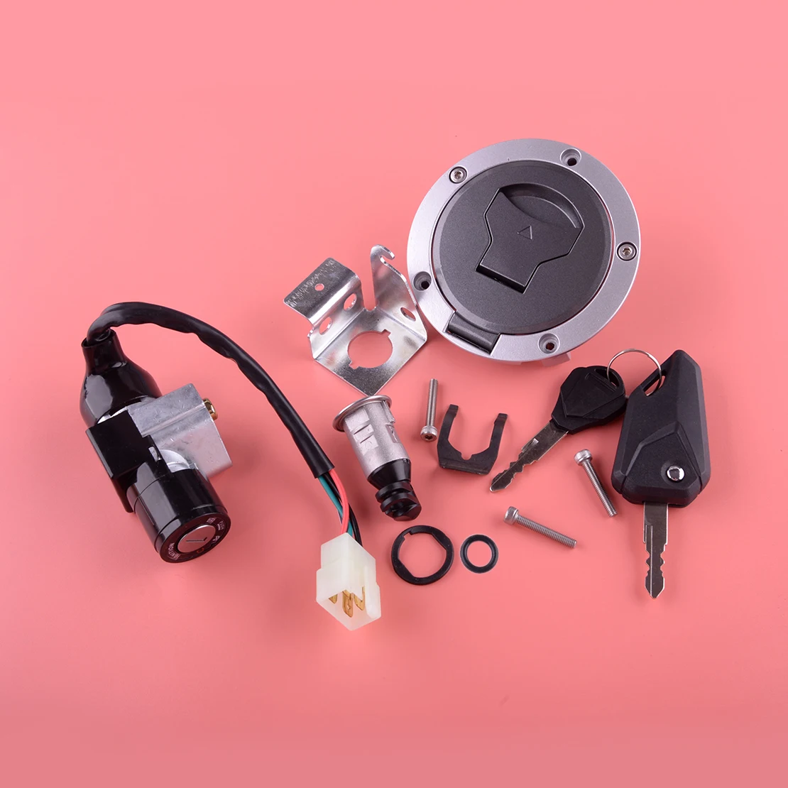 Ignition Switch Fuel Gas Cap Seat Lock Kit Fit For Honda Grom MSX125SF 2016 Grom125 AC Handlebar 2018-2017