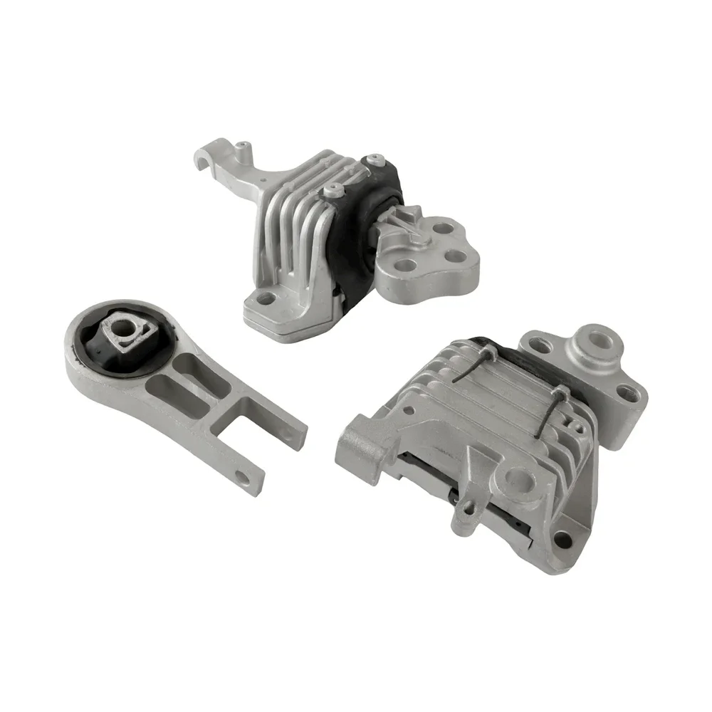 3pcs Engine Trans Mount A5824 A5847 A5752 For 14-19 Jeep Cherokee 3.2L/15-17 Chrysler 200 3.6L AT Brand New