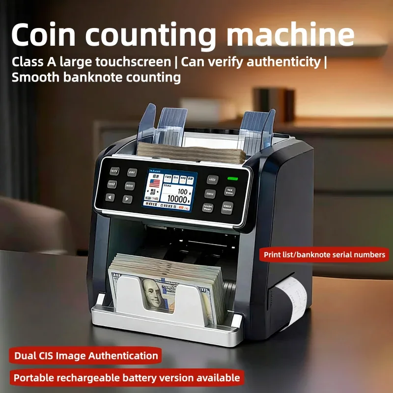NF Cash Verification Machine Portable Cash Counting and Verification Device for Multi-currency Authenticity Identification