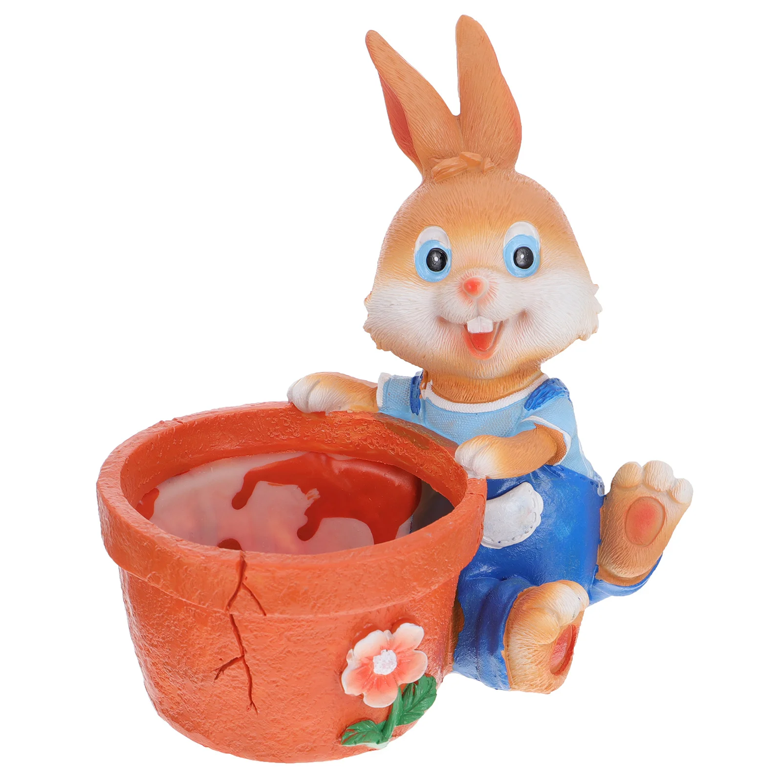 

1Pcs Cartoon Rabbit Shaped Succulent Planter Resin Flowerpot Home Garden Balcony Decoration Flower Pot Succulent Flowerpot