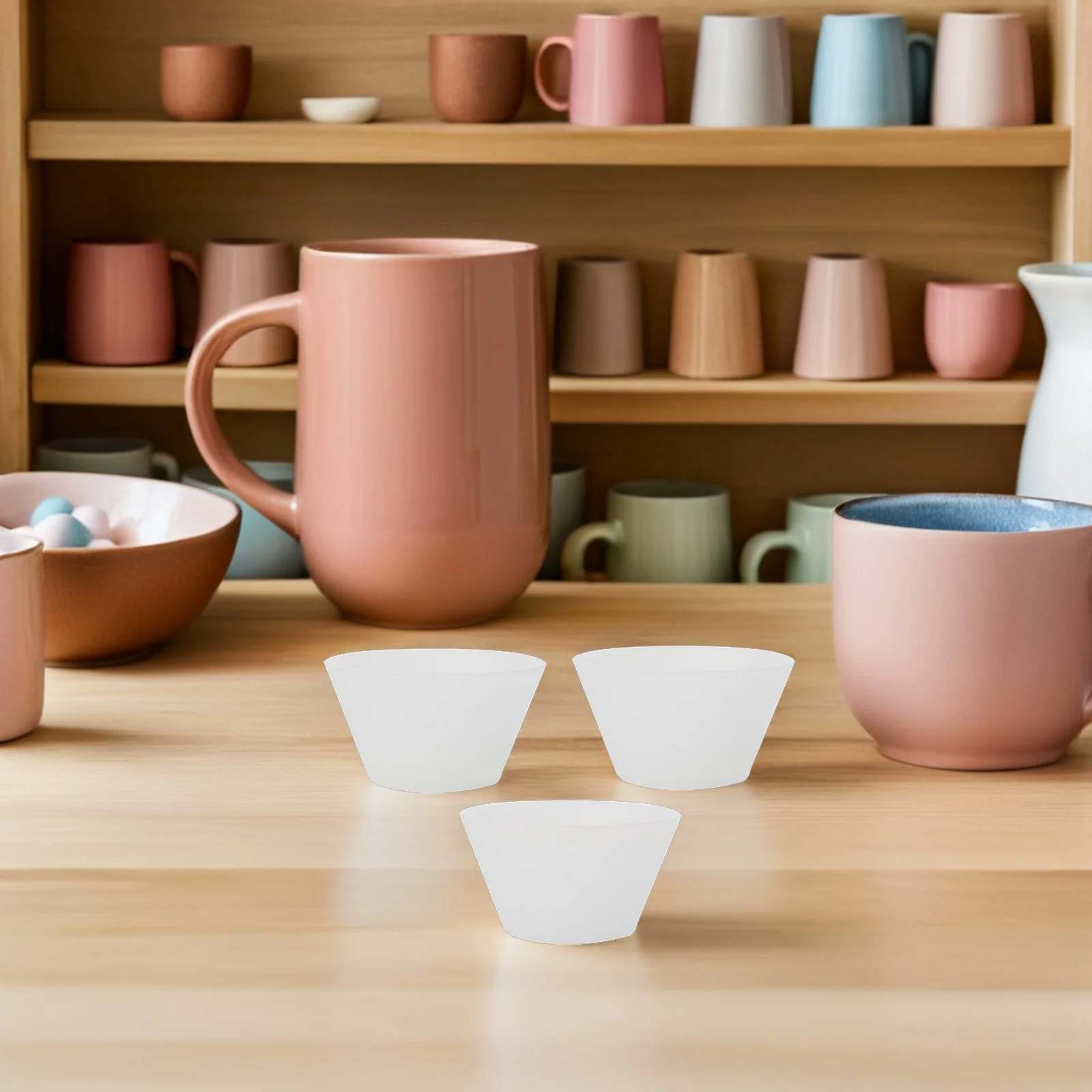 

20Pcs Durable Silicone Mixing Cups Bowls Resin Epoxy Mixing Tools DIY Craft Casting Jewelry Making Supplies Resin Epoxy Tools