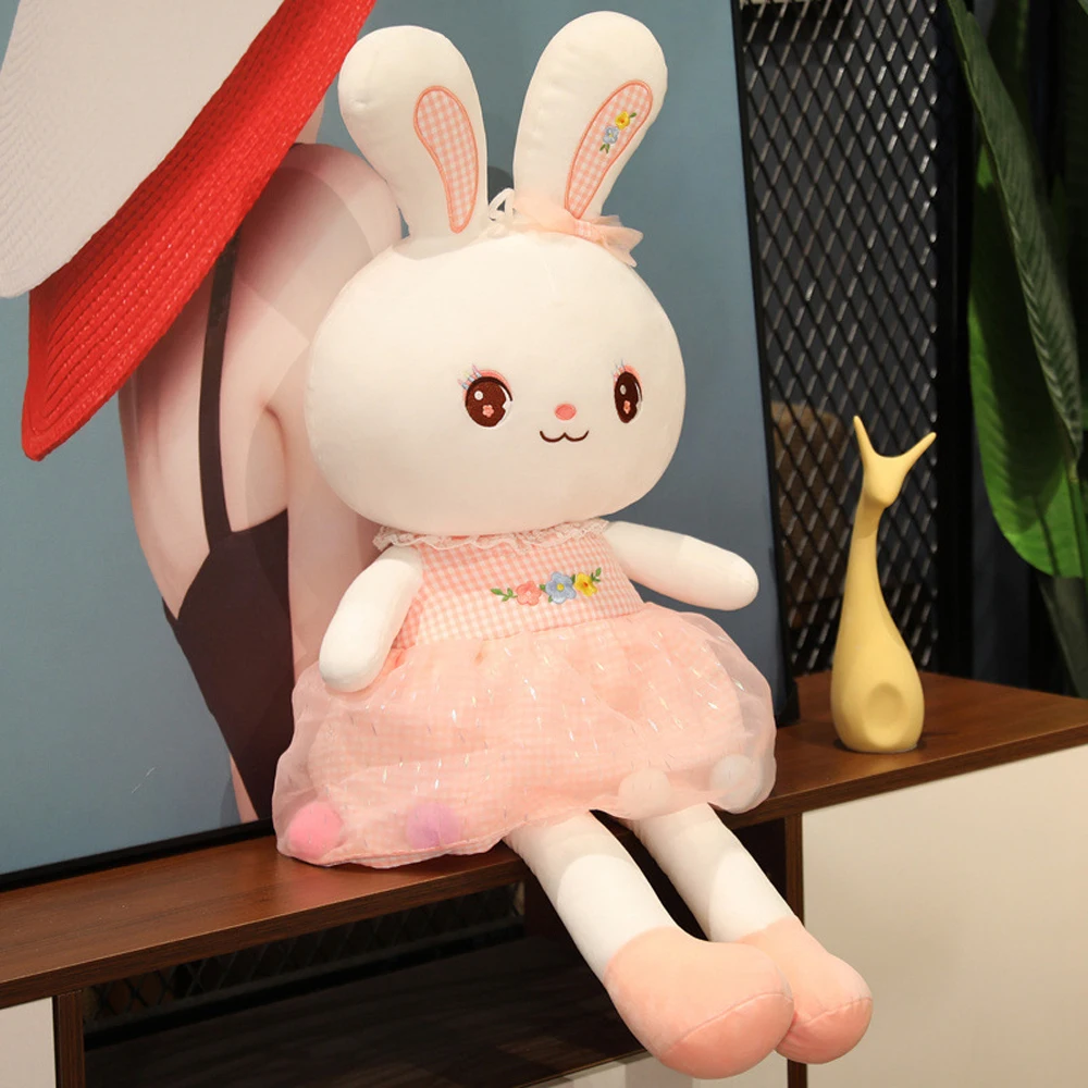 

Colorful Rabbit New Cute Stuffed Plush Toy Girl Birthday Gift