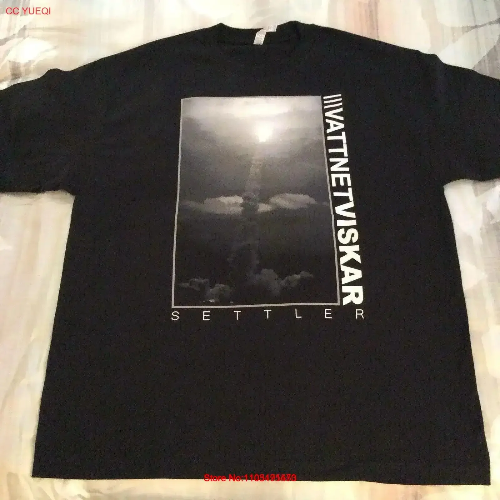 

VATTNET VISKAR Settler T Shirt XL The Chasm Inquisition Urgehal Urfaust Empyrium vintage Washed graphic designer clothes