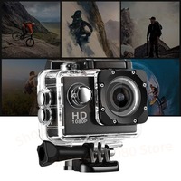 1080P HD Action Camera LCD Screen Waterproof 30m Sports Action Cam Bicycle Motorcycle Helmet Sking Jumping Diving Video Recorder