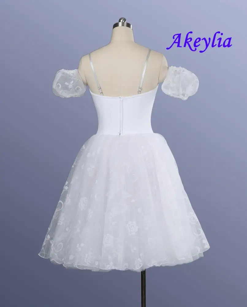 Romantic Ballet Tutu Dress White Girls Fairy Ballet Costume For Sale Women Professional Tutu Dress Adult White Swan Lake Skirt