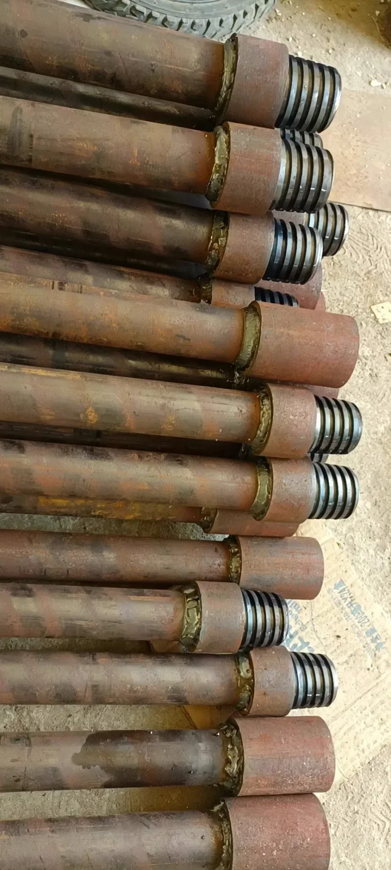 32/38/42/48/50/60/76mm drill pipe joint welding oil field well crossing water drilling drill pipe