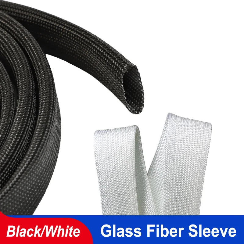 Cable Sleeve Braided - 2/5/10m Durchmesser 1/1,5/2 ~ 50mm 600°C