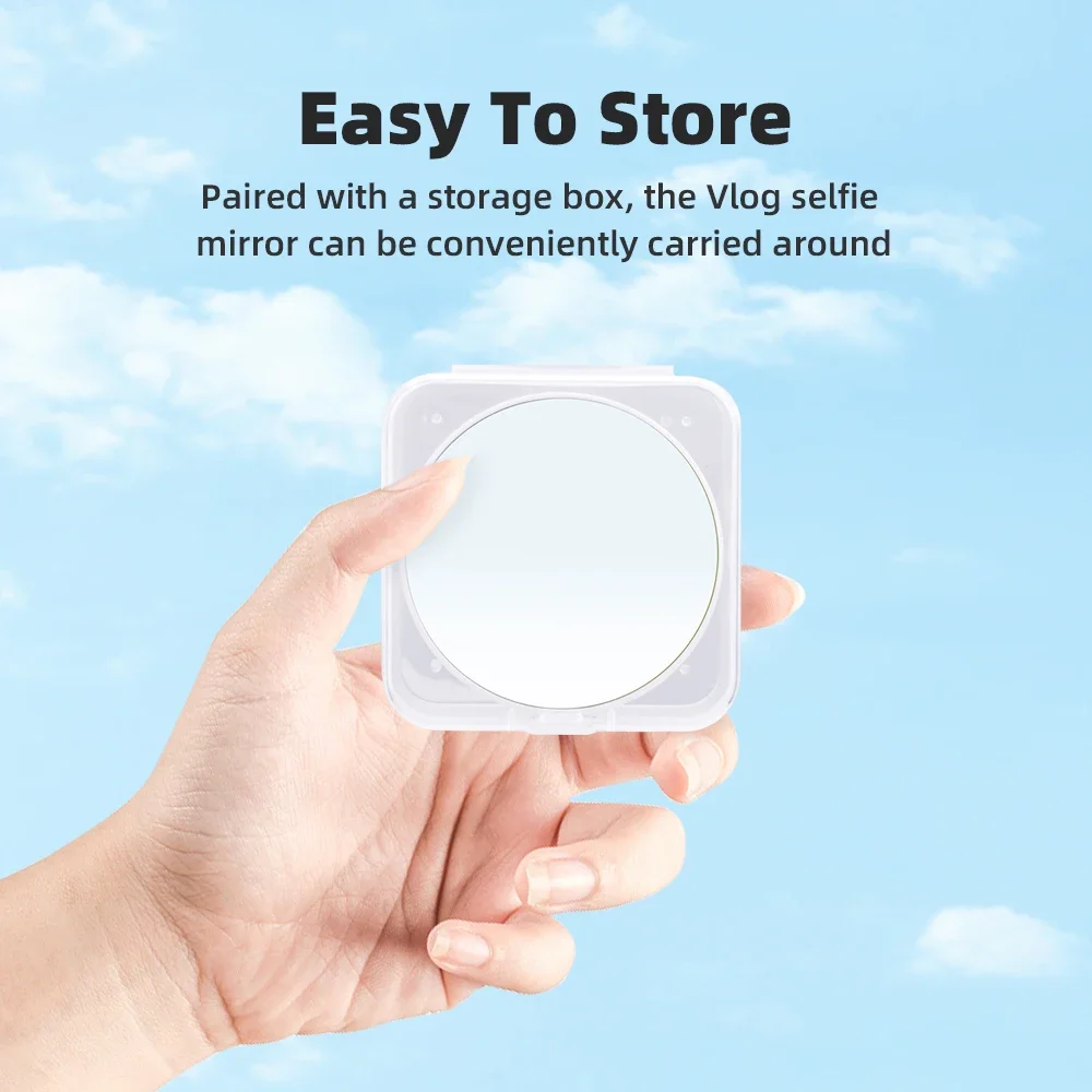 Universal Smartphone Selfie Vlog Mirror Magsafe Magnetic Selfie Mirror Mini Portable Booster Selfie Photography Accessories