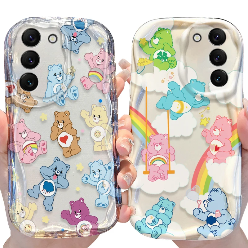 Care Bears Wave Case for Samsung Galaxy S25 S24 S23 S22 S21 Ultra Plus S20 FE A73 A72 A71 A56 A55 A54 5G A52 A52S A51 4G Cover - náhled 6