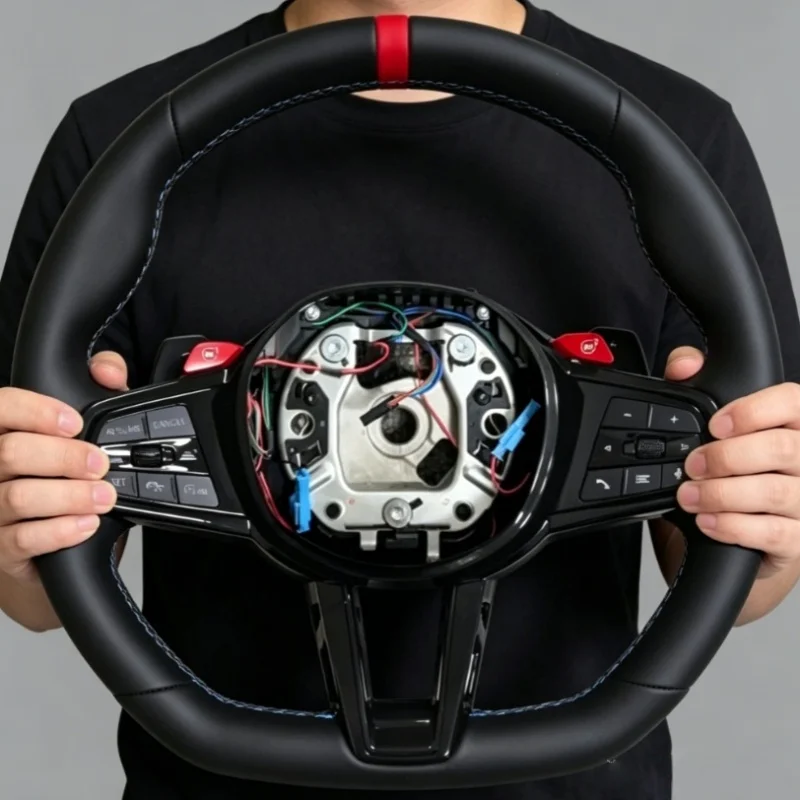 Stock Clearance CS Steering Wheel For BMW G30 G31 G32 X3 G01 X4 G02 X5 G05 M2 G87 M3 G80 M4 G82 G42 G20 G26 LCI M5 F90 G11