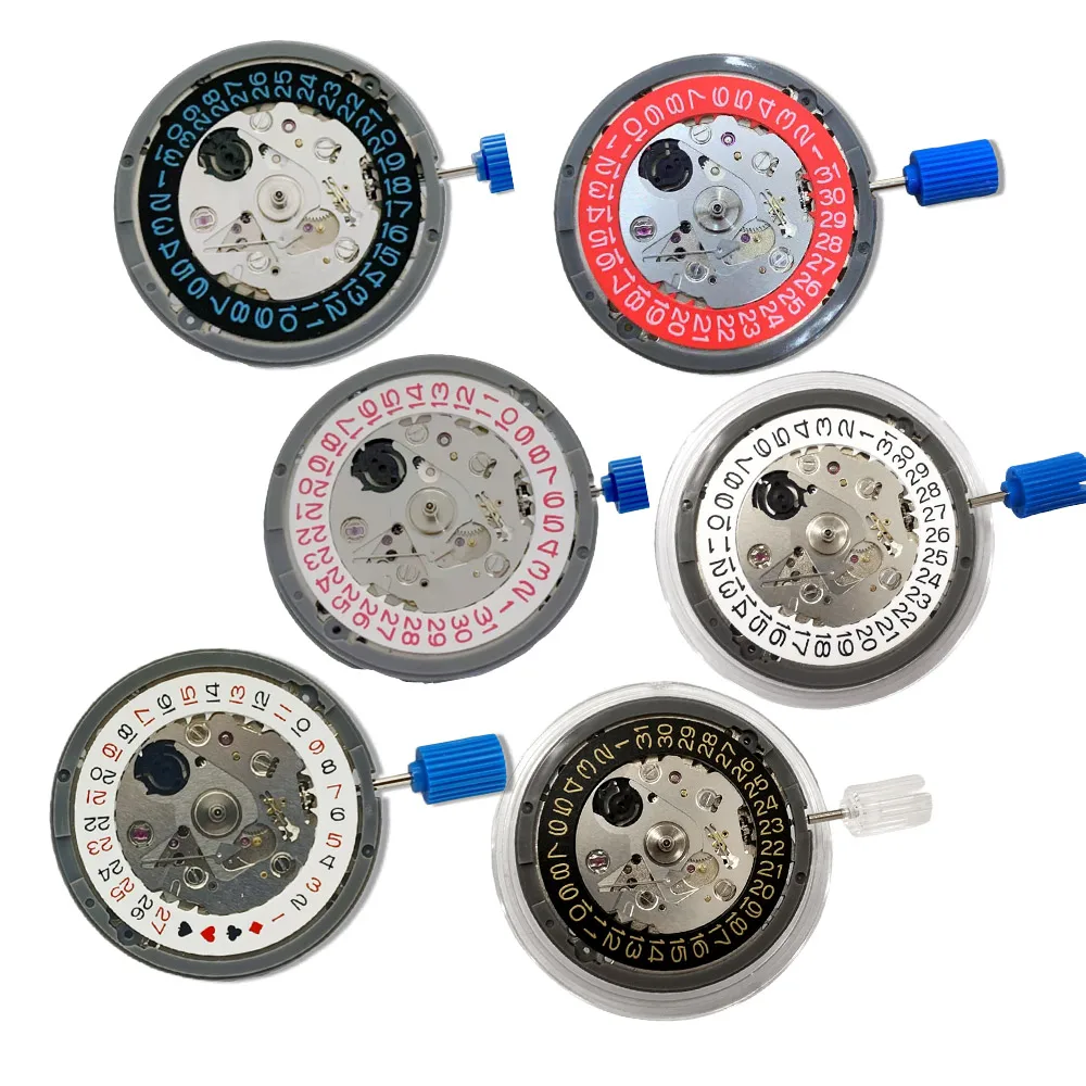 

Mod NH35 Movement Automatic Mechanical NH35 NH35A Watch Movement Crown At 3.0H 3.8H 4.1H SKX Case Movement Watchmaker
